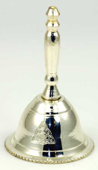 Triquetra Altar Bell - Click Image to Close