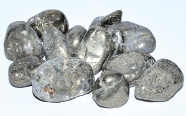 1 Lb Pyrite Black tumbled - Click Image to Close