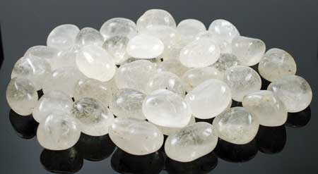 1 Lb Quartz tumbled - Click Image to Close