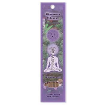 Sahasrara Chakra stick 10pk - Click Image to Close