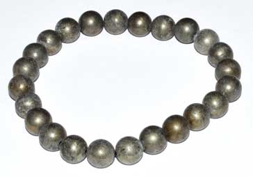 8mm Pyrite - Click Image to Close