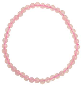 4mm Rose Quartz stretch - Click Image to Close