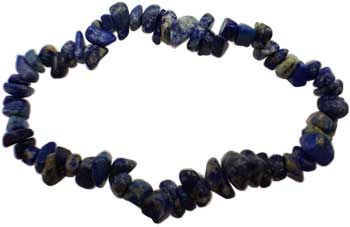 Lapis chip bracelet - Click Image to Close