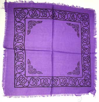 Celtic altar or tarot cloth - Click Image to Close