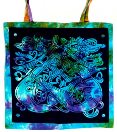 Celtic Dragon Tote Bag - Click Image to Close