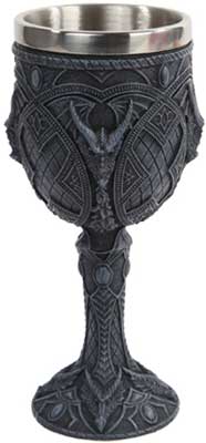 Dragon chalice 6 3/4" - Click Image to Close