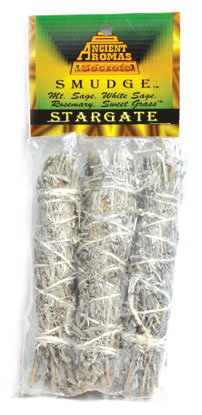 Stargate smudge 3pk 4" - Click Image to Close